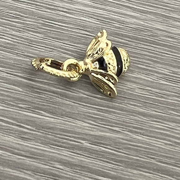 Gold plated bee charm, Bee hive collectors European beads, fits Pandora - Picture 3 of 5